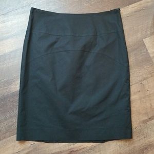 Gap Black Pencil Skirt
